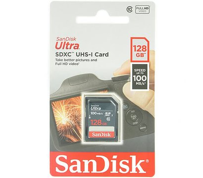 Изображение 2 Карта памяти SanDisk SDHC 128GB — SDSDUNR-128G-GN3IN, Объем памяти: 128 Гб