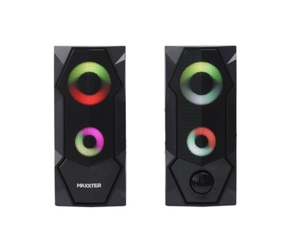 Зображення 2 Акустична система 2.0 Maxxter CSP-U002RGB