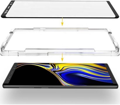 Зображення 3 Захисне скло ZiFriend Full Glue & Cover для Samsung Galaxy Note10+ SM-N975 Black - 704607