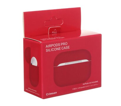 Зображення 3 Чохол Armorstandart Ultrathin Silicon для Apple Airpods Pro Crimson - ARM55964