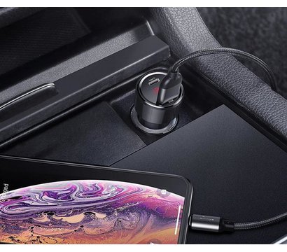 Изображение 2 Зарядное устройство Baseus Magic (2USB, 6A) QC3.0 Black – CCMLC20C-01