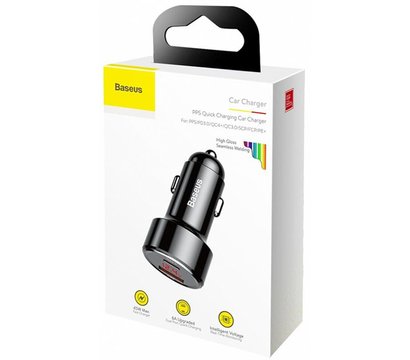 Изображение 4 Зарядное устройство Baseus Magic (2USB, 6A) QC3.0 Black – CCMLC20C-01