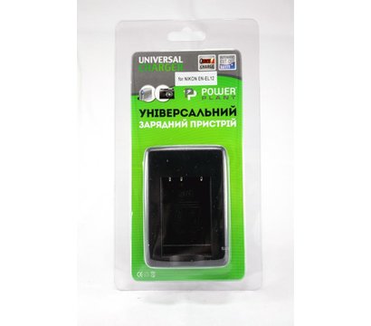 Зображення 2 Зарядний пристрій PowerPlant для Nikon EN-EL12 Slim – DVOODV2242