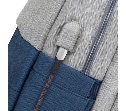 Зображення 26 RivaCase 7567 Grey/ Dark Blue