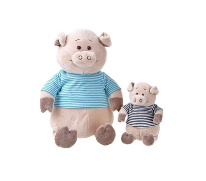 Изображение 3 Мягкая игрушка Same Toy Свинка в тельняшке 18см - THT716