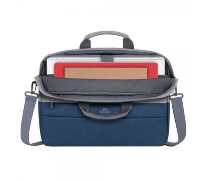 Зображення 10 Сумка для ноутбука RivaCase 7532 Grey/Dark blue