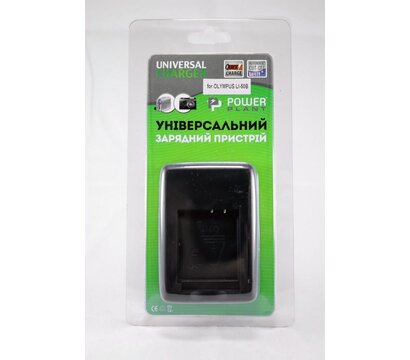 Зображення 2 Зарядний пристрій PowerPlant для Olympus Li-50B, NP-BK1, D-Li78, D-Li92, DB-80 Slim – DVOODV2109