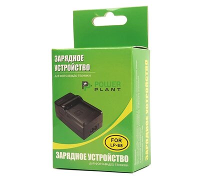 Зображення 4 Зарядний пристрій PowerPlant для Canon LP-E8 Slim – DVOODV2255