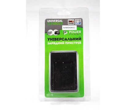 Зображення 2 Зарядний пристрій PowerPlant для Nikon EN-EL3, EN-EL3e, NP-150 Slim – DVOODV2010