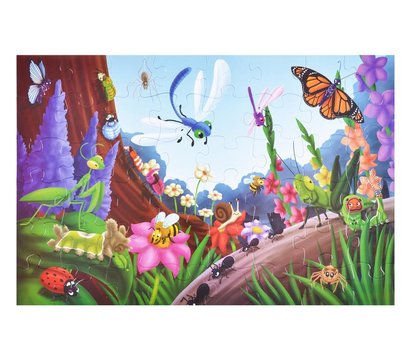 Зображення 3 Пазл Same Toy Жуки и насекомые - 88096Ut