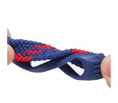 Зображення 4 Ремінець  BeCover Elastic Nylon Style для Xiaomi Mi Smart Band 5/Mi Smart Band 6 Size S Deep Blue - 706138