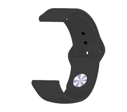 Зображення 2 Ремінець  BeCover для Xiaomi iMi KW66/Mi Watch Color/Haylou LS01/LS02 Black - 706356
