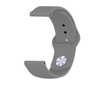 Зображення 2 Ремінець  BeCover для Xiaomi iMi KW66/Mi Watch Color/Haylou LS01/LS02 Gray - 706360
