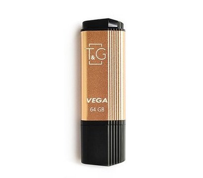 Зображення 2 Накопичувач USB T&G 121 Vega Series Gold 64GB USB 2.0 - TG121-64GBGD
