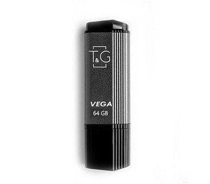 Зображення 2 Накопичувач USB T&G 121 Vega Series Grey 64GB USB 2.0 - TG121-64GBGY