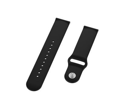 Зображення 3 Ремінець  BeCover для Xiaomi iMi KW66/Mi Watch Color/Haylou LS01/LS02 Black - 706356