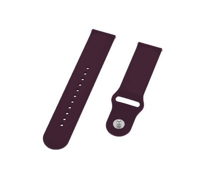 Изображение 3 Ремешок  BeCover для Xiaomi iMi KW66/Mi Watch Color/Haylou LS01/LS02 Purple-Wine - 706358