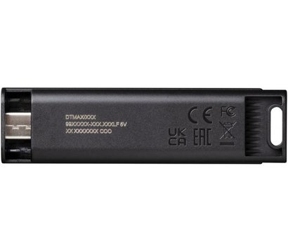 Зображення 7 USB флеш накопичувач Kingston DataTraveler Max Black USB 3.2 256GB – DTMAX/256GB