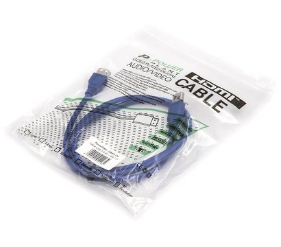 Зображення 3 Кабель PowerPlant USB 3.0 AF - AM, 1м, Blue - CA911134