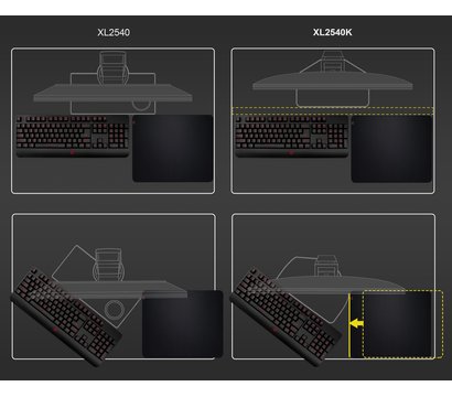 Зображення 7 Монітор BenQ XL2540K Black 240Hz — 9H.LJMLB.QBE