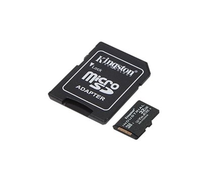 Изображение 2 Карта памяти Kingston Industrial MicroSDHC 32GB Class 10 + SD-adapter — SDCIT2/32GB, Объем памяти: 48 Гб