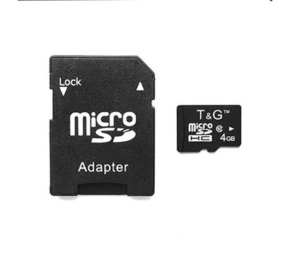 Зображення 2 Карта пам`яті T&G microSDHC Class 10 4GB + SD-adapter — TG-4GBSDCL10-01