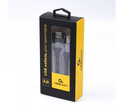 Зображення 2 Кабель Cablexpert USB 2.0 A-тато/B-тато, 3 м. - CCBP-USB2-AMBM-10