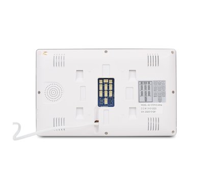Изображение 4 Домофон Atis AD-1070FHD/T-White на 10 дюймов, Цвет корпуса: белый