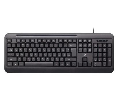 Изображение 2 Клавиатура 2E KM1040 USB Black — 2E-KM1040UB