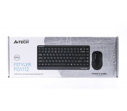 Изображение 5 Комплект мышь + клавиатура A4Tech FG1112 USB Black