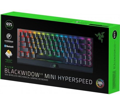 Зображення 6 Клавіатура Razer BlackWidow V3 Mini Hyperspeed USB Yellow Switch RU – RZ03-03890700-R3R1