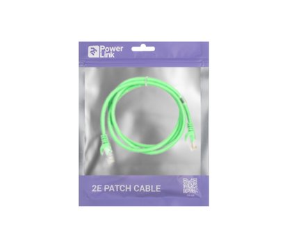 Изображение 3 Патч-корд витая пара 2E UTP Cat.5e Cu (1.2 м) green