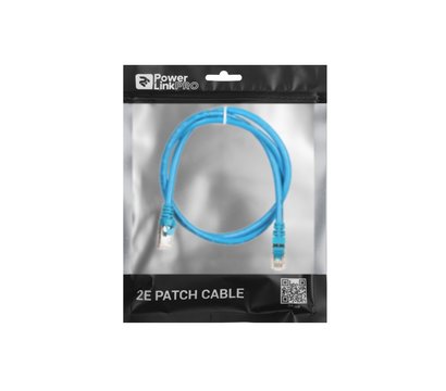 Изображение 3 Патч-корд витая пара 2E S-FTP Cat 6 Cu (1 м) blue