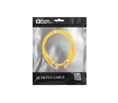 Изображение 3 Патч-корд витая пара 2E S-FTP Cat 6 Cu (1 м) yellow