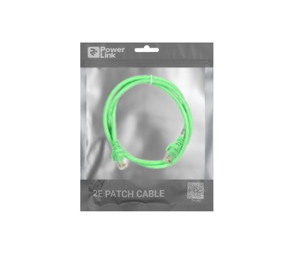 Изображение 3 Патч-корд витая пара 2E UTP Cat 6 Cu (1 м) green
