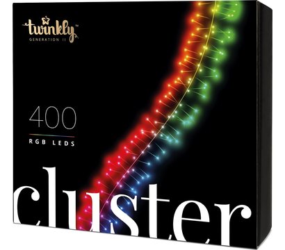 Зображення 2 Світлодіодні гірлянди Twinkly Cluster RGB Gen II TWC400STP-BEU