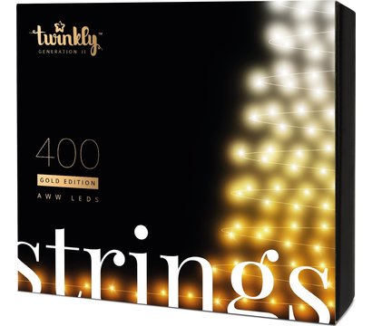 Зображення 2 Світлодіодні гірлянди Twinkly Strings AWW Gen II TWS400GOP-BEU