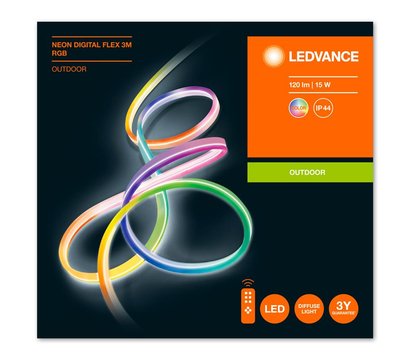 Зображення 6 Світлодіодна LED гнучкий неон Ledvance Neon Digital Flex RGB 3M