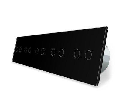 Изображение 2 Смарт выключатель Livolo VL-C710Z-12 Black glass