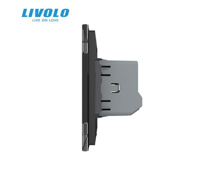 Изображение 2 Smart светорегулятор Livolo ZigBee VL-C7FC1DZ-2BP Black