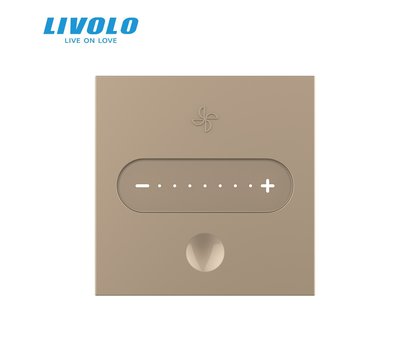 Изображение 3 Смарт регулятор скорости Livolo VL-FC1GZ-2AP Gold