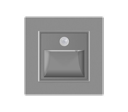 Изображение 3 Светодиодный светильник Livolo 722800515 Grey glass лестничный