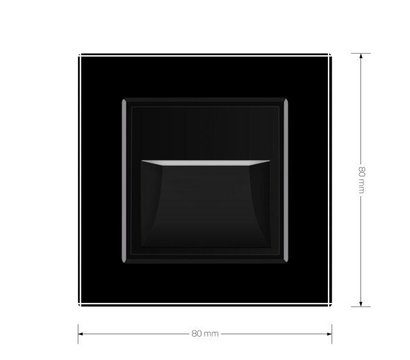 Изображение 5 LED светильник Livolo 722800612 Black glass на