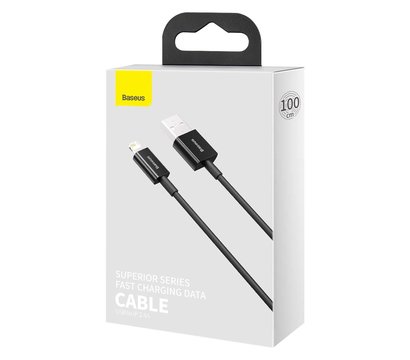 Зображення 2 Кабель Baseus Superior Series 2.4 A 1m Black - CALYS-A01