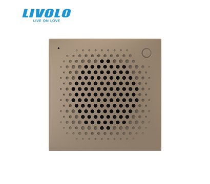 Изображение 3 Дверной звонок Livolo VL-FCBZ-2AP Gold проводной