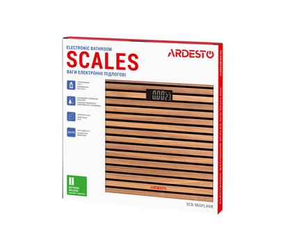 Зображення 2 Побутова вага Ardesto SCB-965PLANK