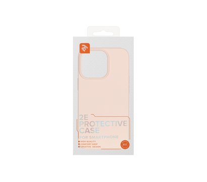 Зображення 2 Чохол 2Е Basic для Apple iPhone 13 Pro, Liquid Silicone, Sand Pink - 2E-IPH-13PR-OCLS-RP