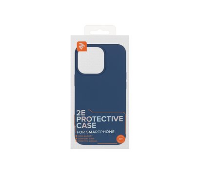 Изображение 2 Чехол 2Е Basic для Apple iPhone 13Pro, Liquid Silicone, Cobalt Blue - 2E-IPH-13PR-OCLS-CB