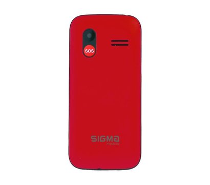 Зображення 2 Мобільний телефон Sigma mobile Comfort 50 Hit 2020 Dual Sim Red