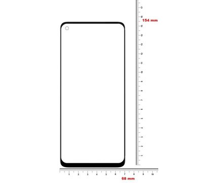 Зображення 4 Захисне скло BeCover для Oppo A74 Black - 706656